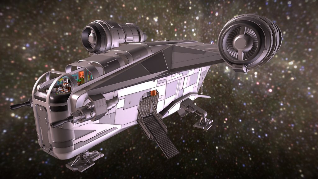 The Mandalorian, Razor Crest, Full Interior