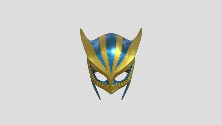 hawkgirl mask 3D Model