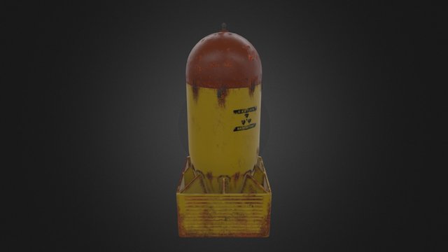 Old Nuke 3D Model