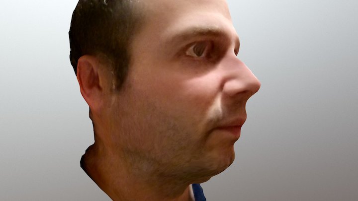 Jeanviet sans casquette 3D Model