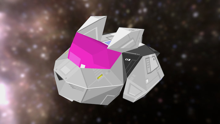 Space Harrier Carrier 3D Model