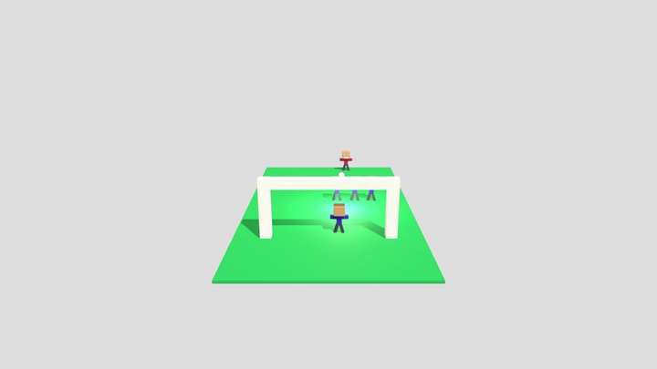 Football 3D Model