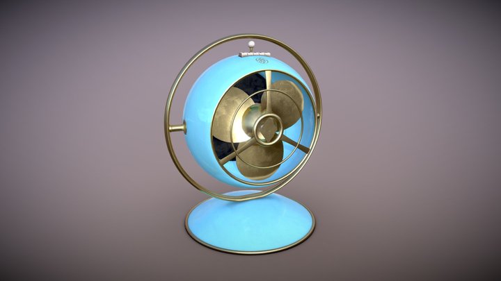 Desktop fan 8 of 10 3D Model