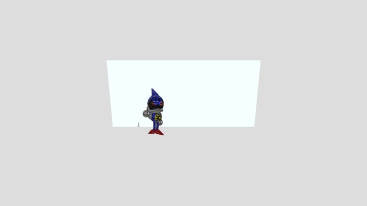 metal sonic 3 3D Model