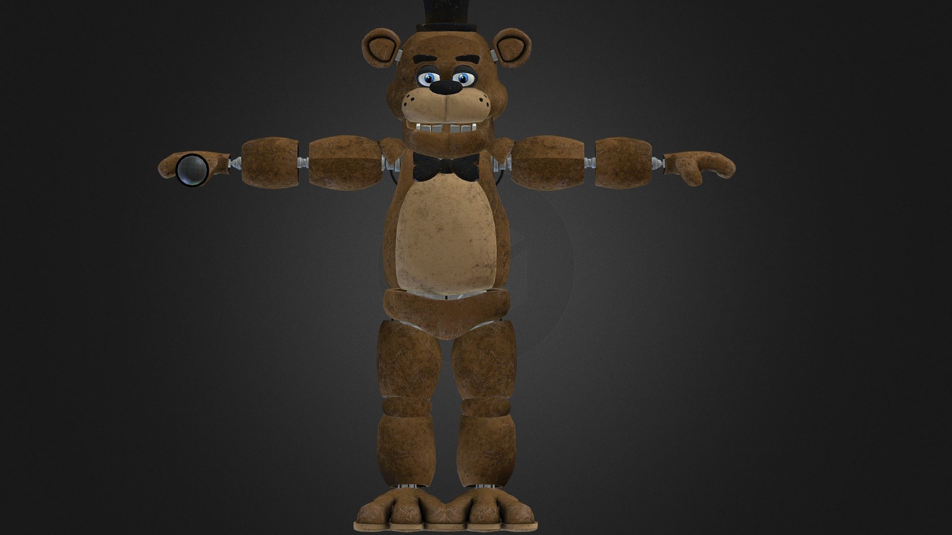 Freddy - Five Night's At Freddy's:Help Wanted - Download Free 3D Model ...