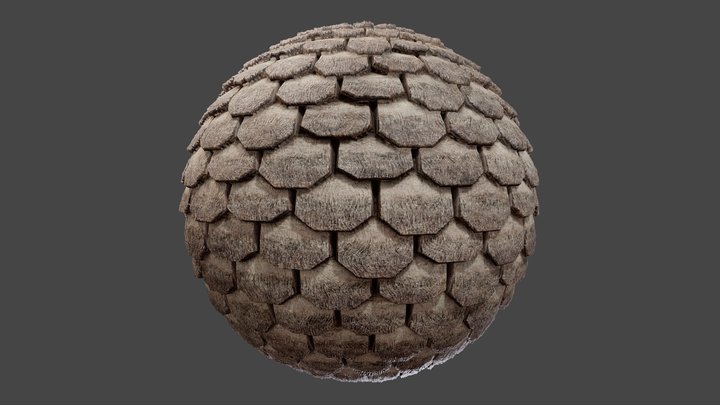 Wooden Roof – Modelo 3D gratuito STL