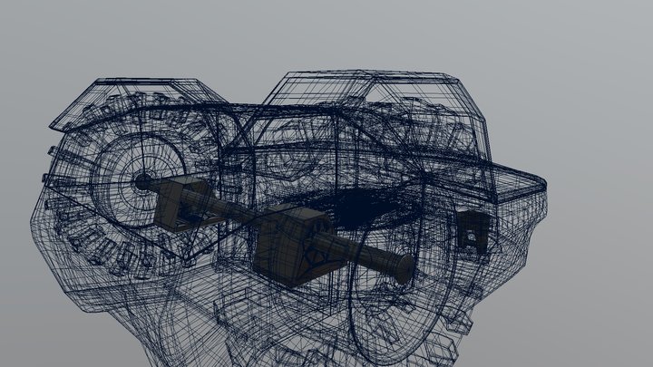 Lawnmower Tecnical, PrimoP 3D Model