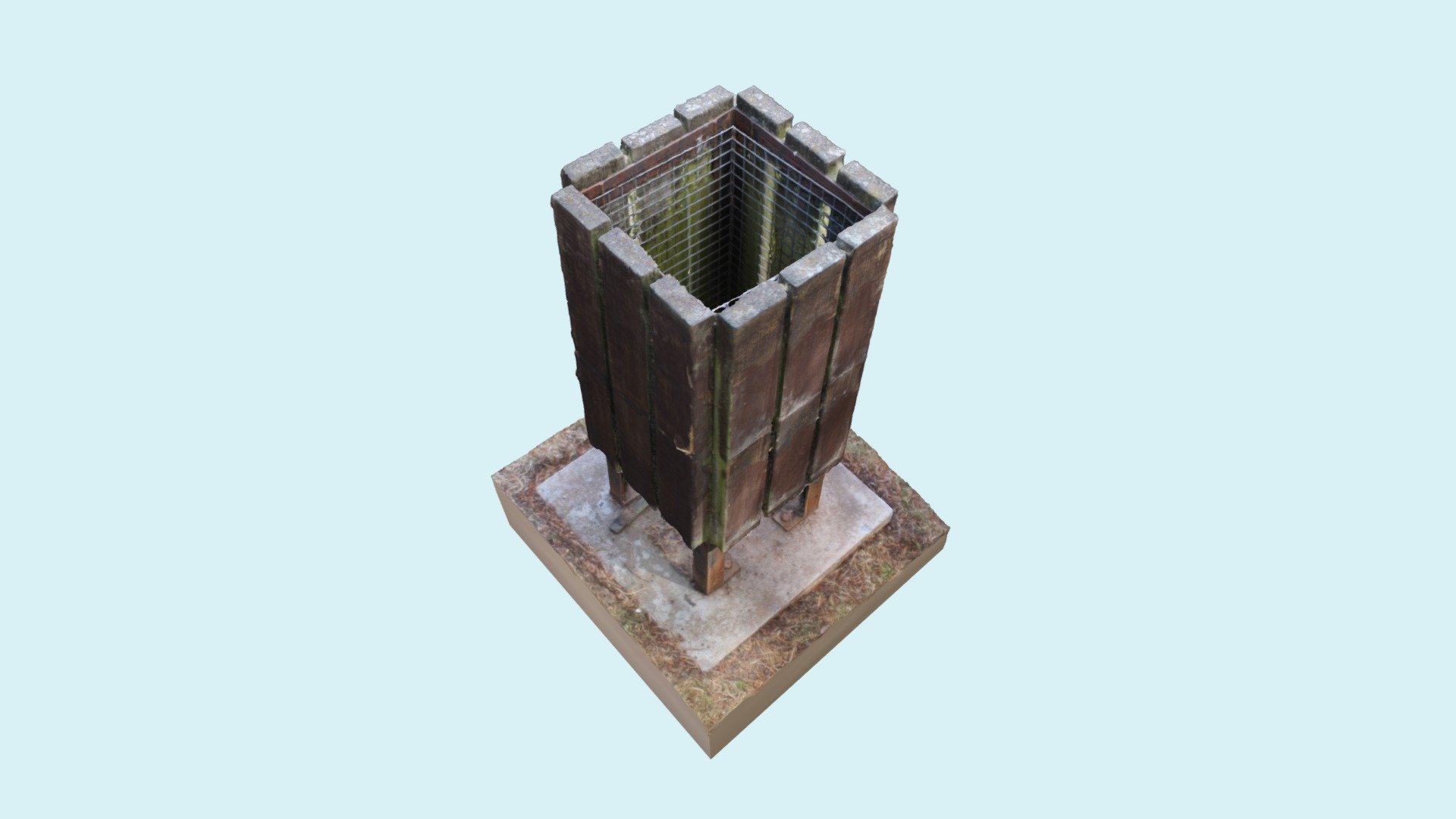 Wooden Bin