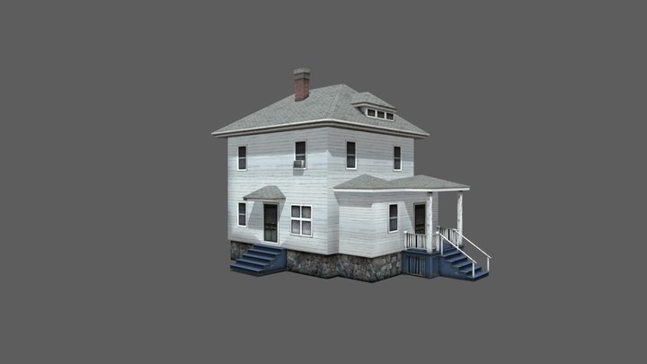 Farm House 3D Model
