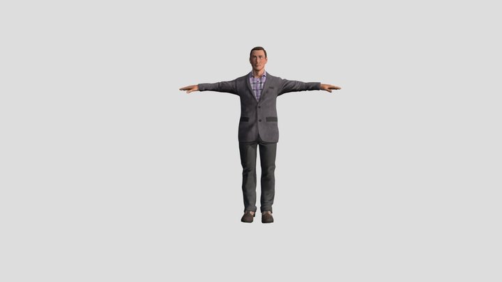 Running 3D Model