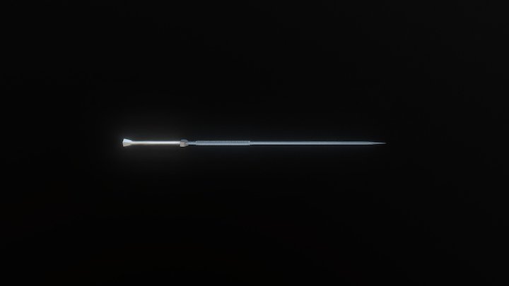 Tactical Sword 3D Model