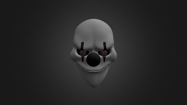 Evil Clown 3D Model