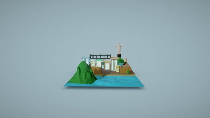 Final_City_Scene 3D Model