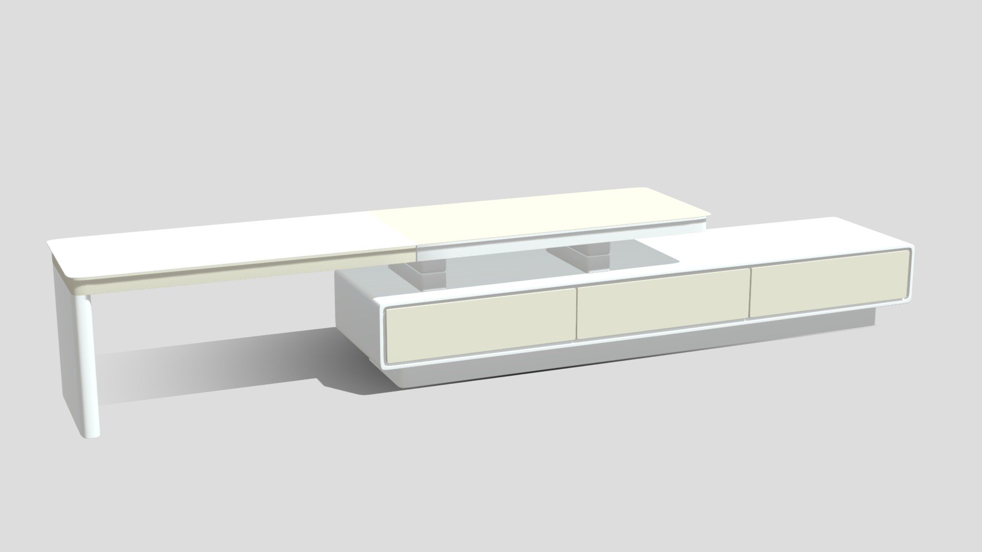 Donna TV stand Download Free 3D model by ValyouFurniture [ee7c89d