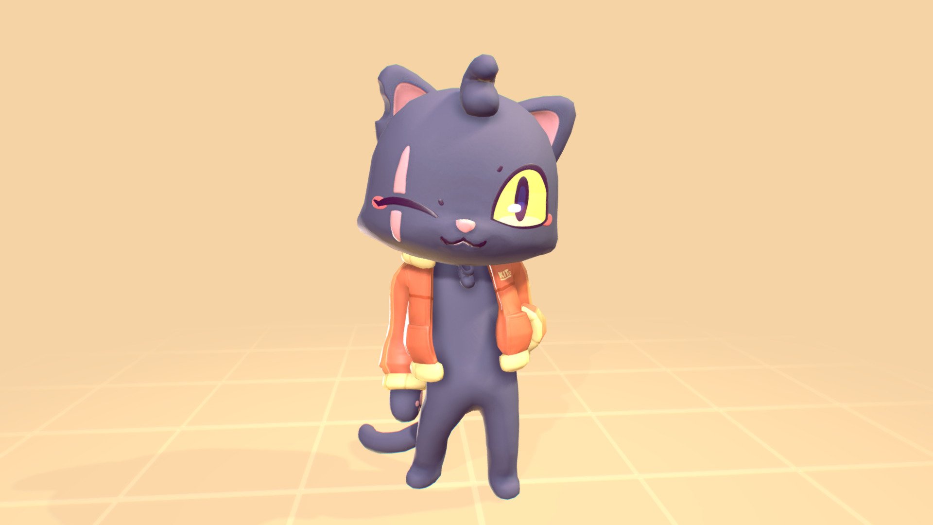 Gus Blackhole - Space Cat Agent - 3D model by Lemon Leon (@lemonleon ...