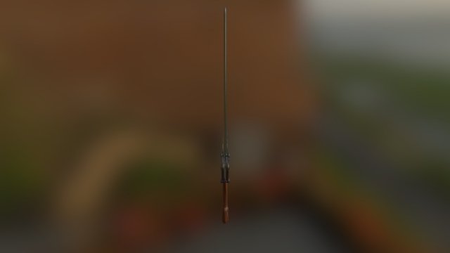 sword 02 3D Model