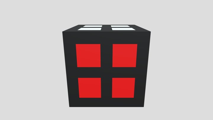 Cube 2x2 3D Model