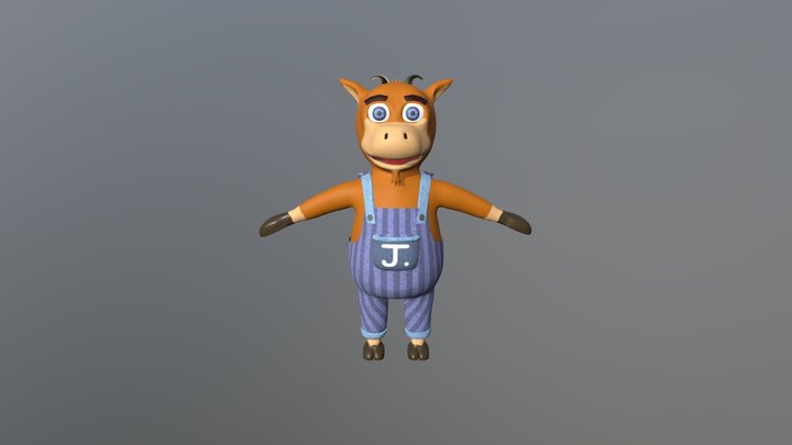 Joe 3D 3D Model