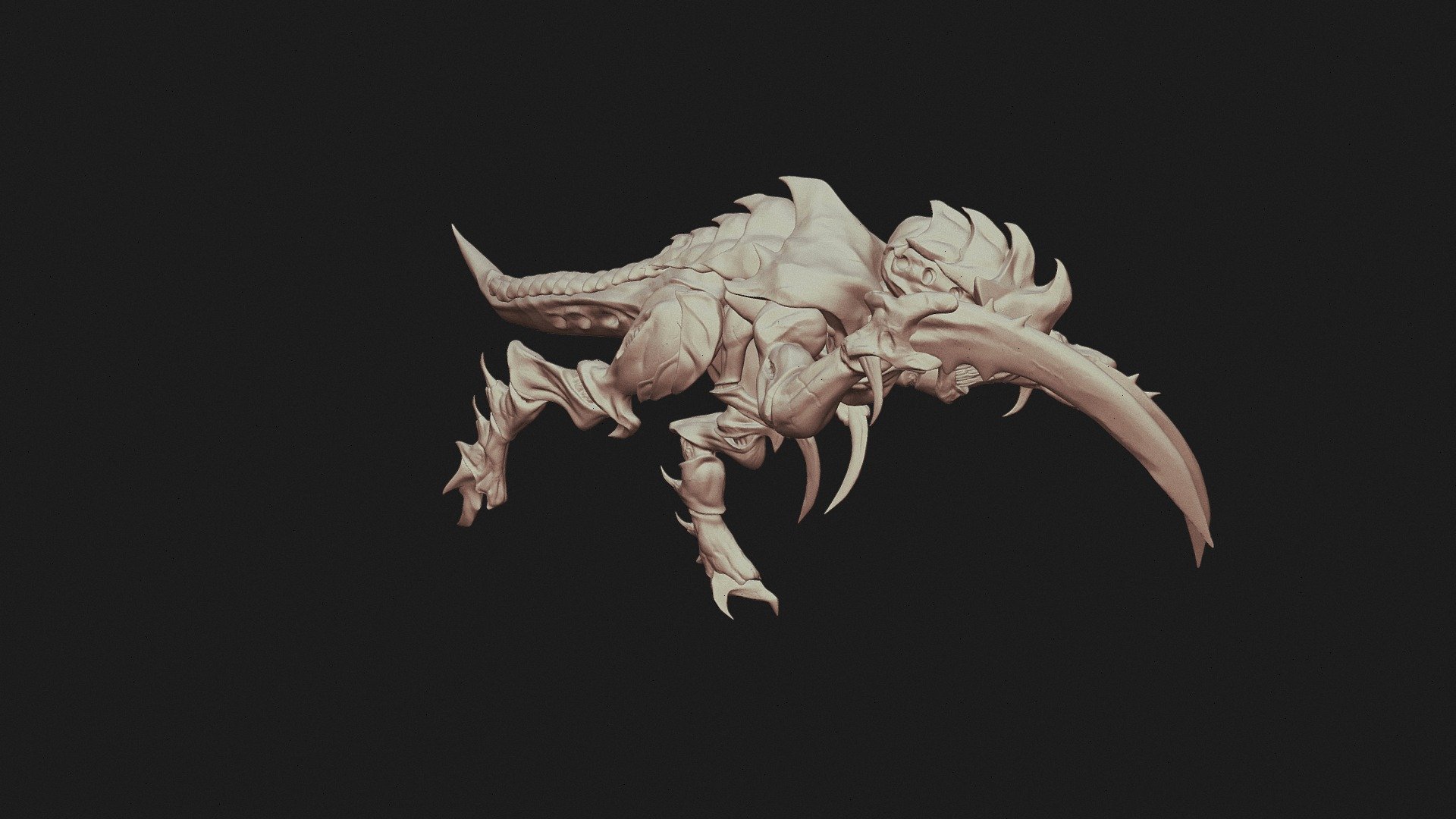 Tyranid Hormagaunt Sculp 3D Print Download Free 3D Model By, 55% OFF