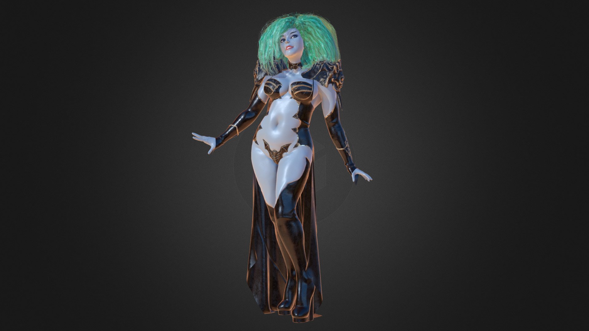 Queen 3d model