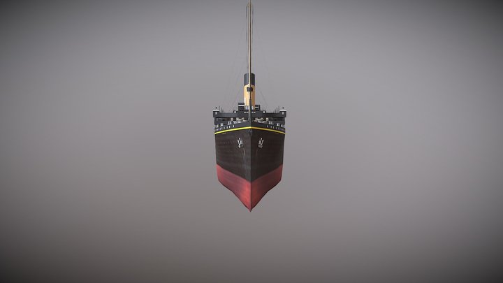 RMS_ Titanic 3D Model