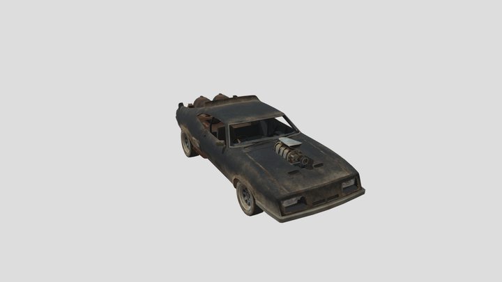 1973 Ford Falcon (Interceptor) 3D Model