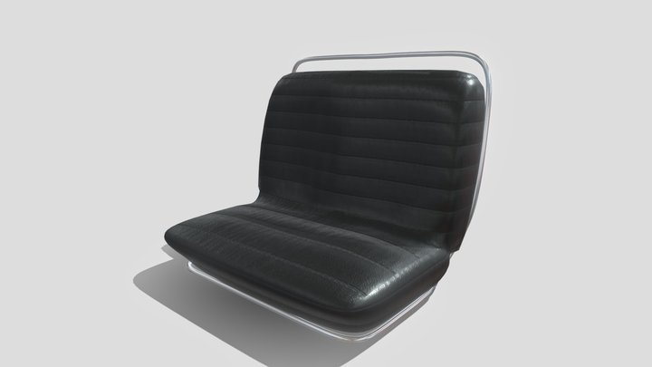 Bus Seats 3D Model