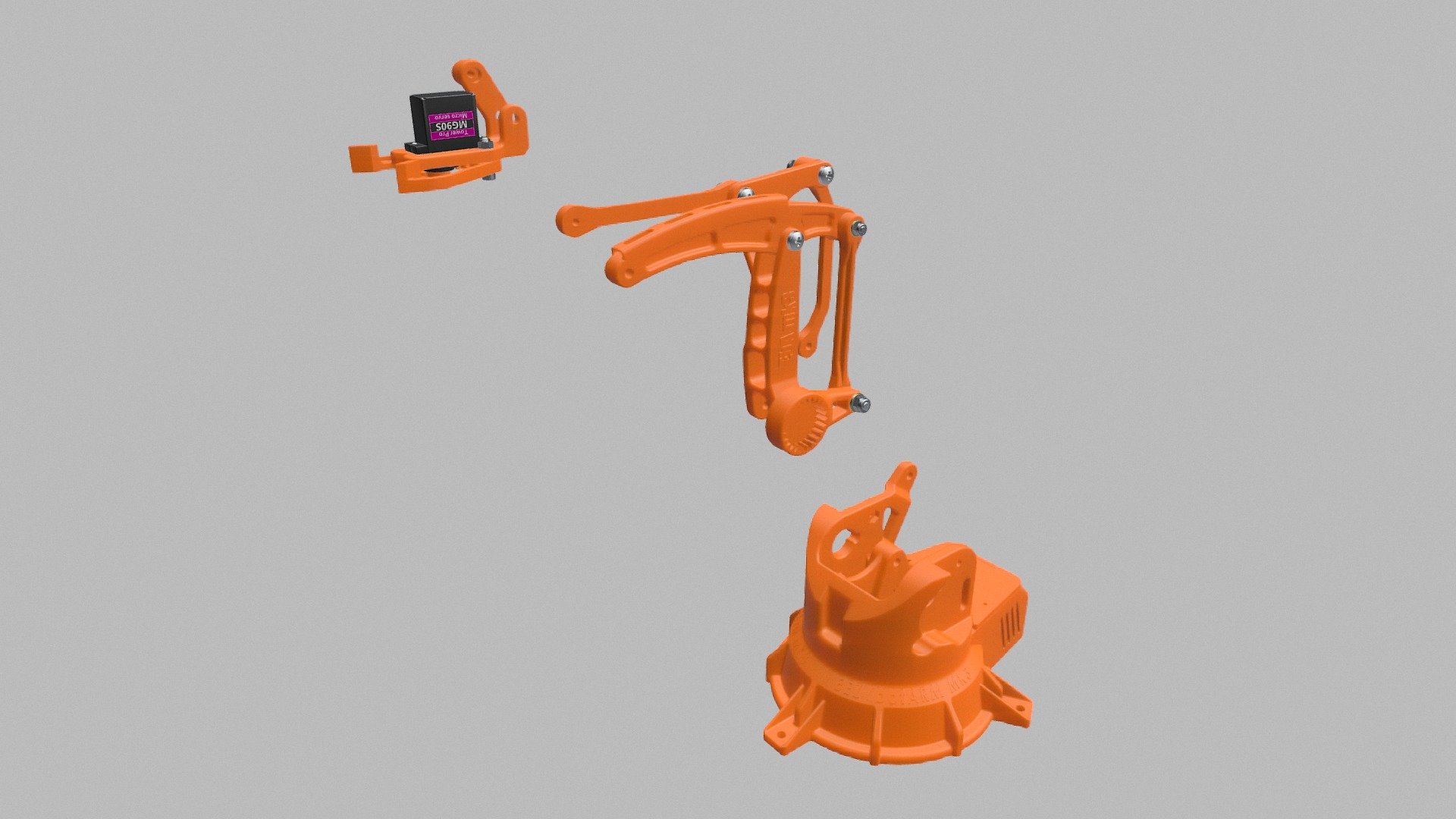 Parts for final assembly | EEZYbotArm MK3