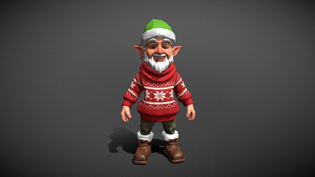Flux LoRA Stress Test: Stylized Christmas Elf