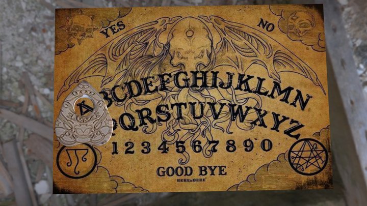 Planche Ouija 3D Model