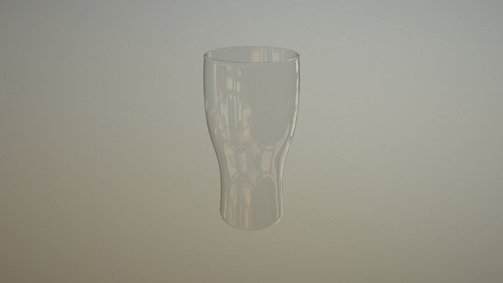 Free Clear Pilsner Pint Glass | 16 oz. 3D Model
