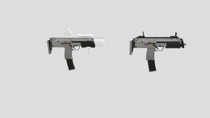 Mp7 3D Model
