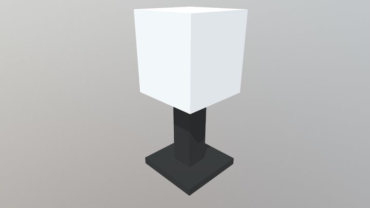 Simple Lamp 3D Model