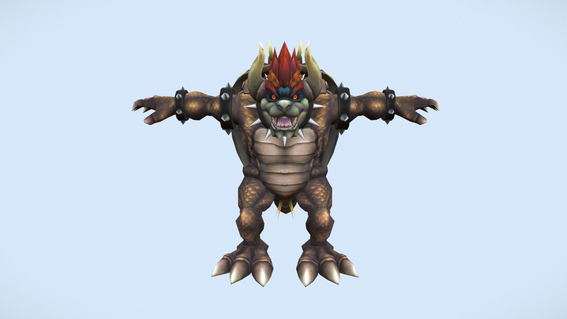 Giga Bowser Download Free 3D model by RJ Magda (RJ