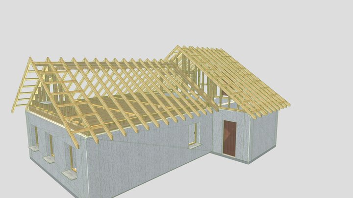 1 вариант.угол 35 пол .xml 3D Model