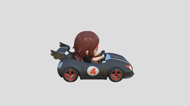 Luci Chibi kart 64 – Kostenloses 3D-Modell STL