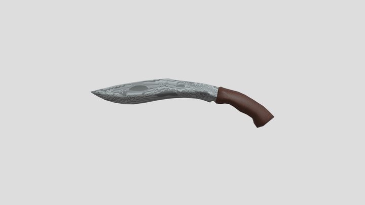 SM_kukri 3D Model