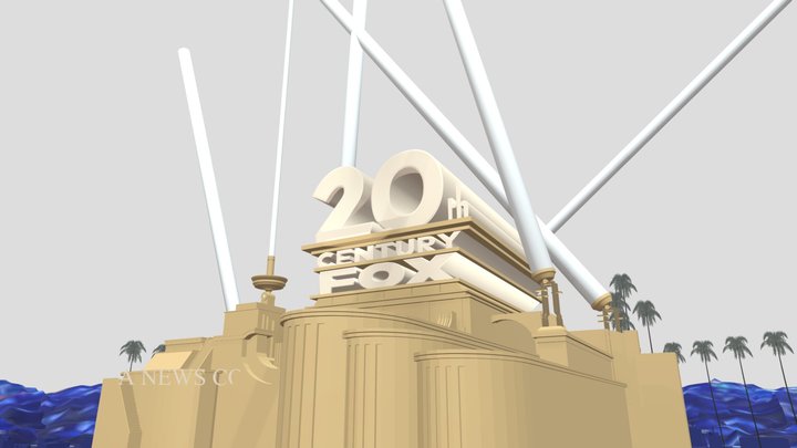20th Century Fox (Ramu Films 2004 Style) (2009 E 3D Model