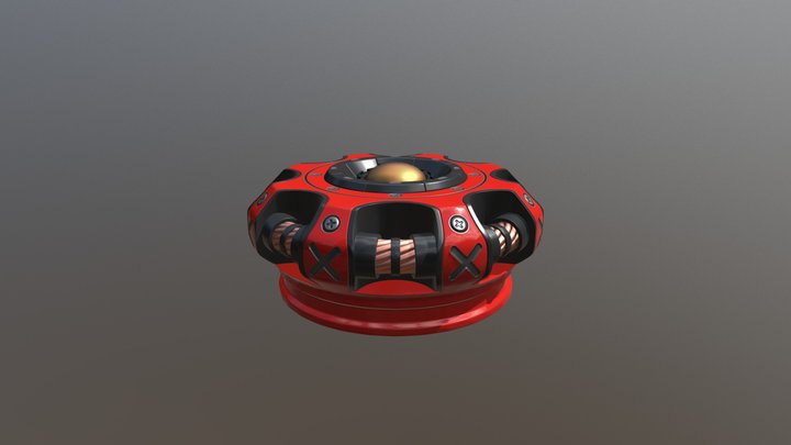 Mini Power Generator 3D Model