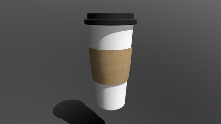 To-go Coffee Cup 3D Model