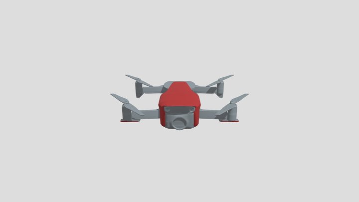 Drone UVs 3D Model