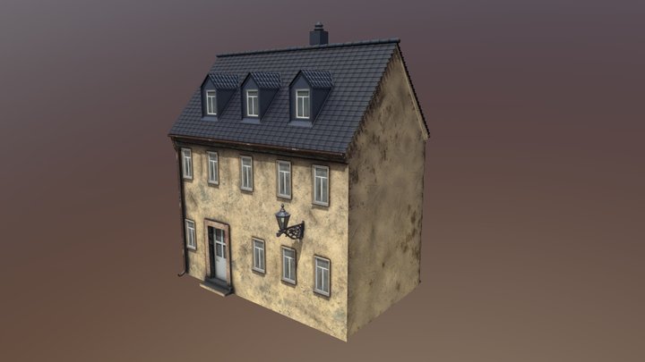 House German style asset 3D Model