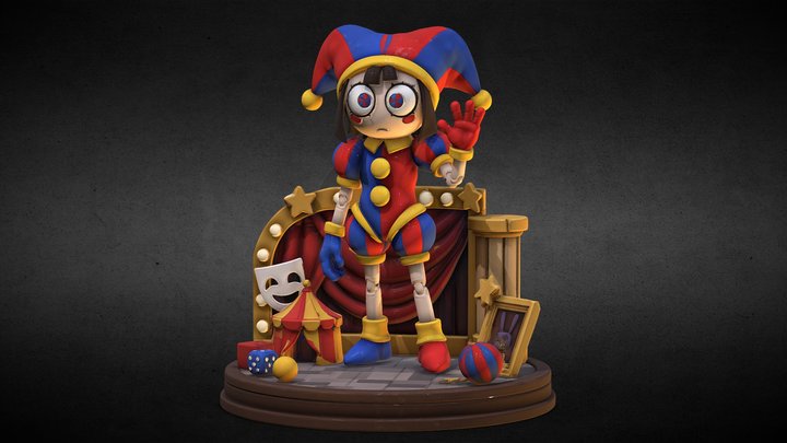 Pomni Action Figure The Amazing Digital Circus