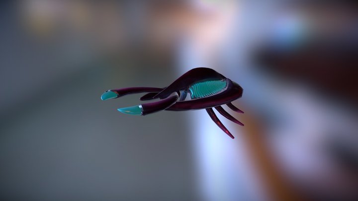 Melee Nano Enemy 3D Model