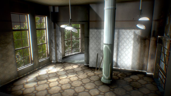 Abandoned warehouse-1000 followers milestone! – Free 3D Model STL