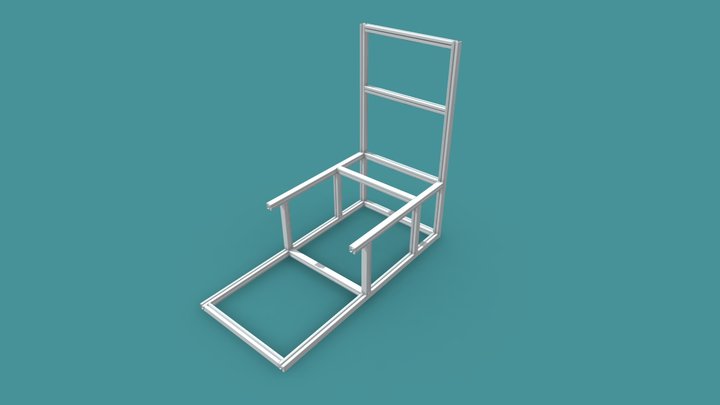 ALU  Profil 40mm Sim1 3D Model