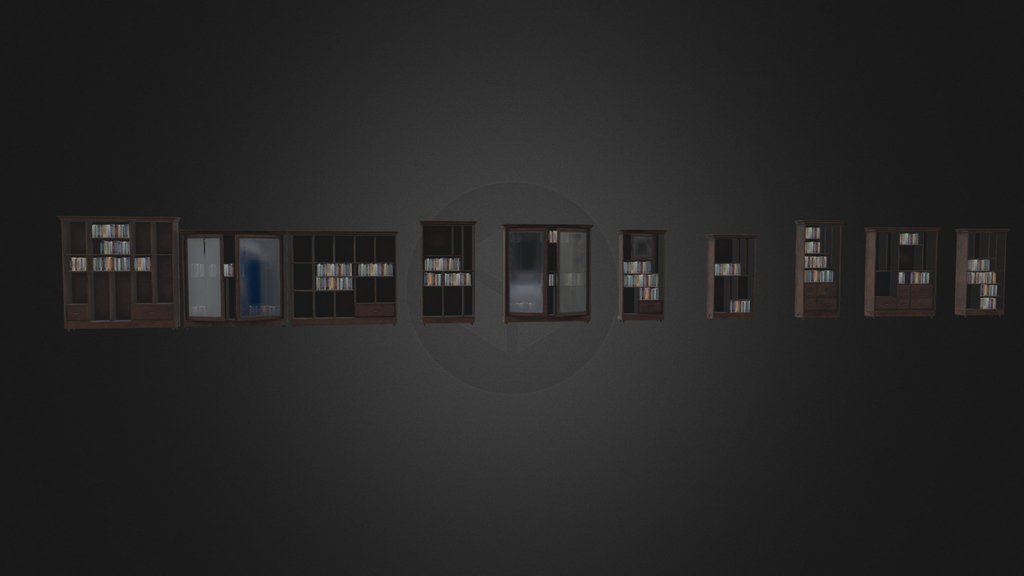 Bookcase generator test 1