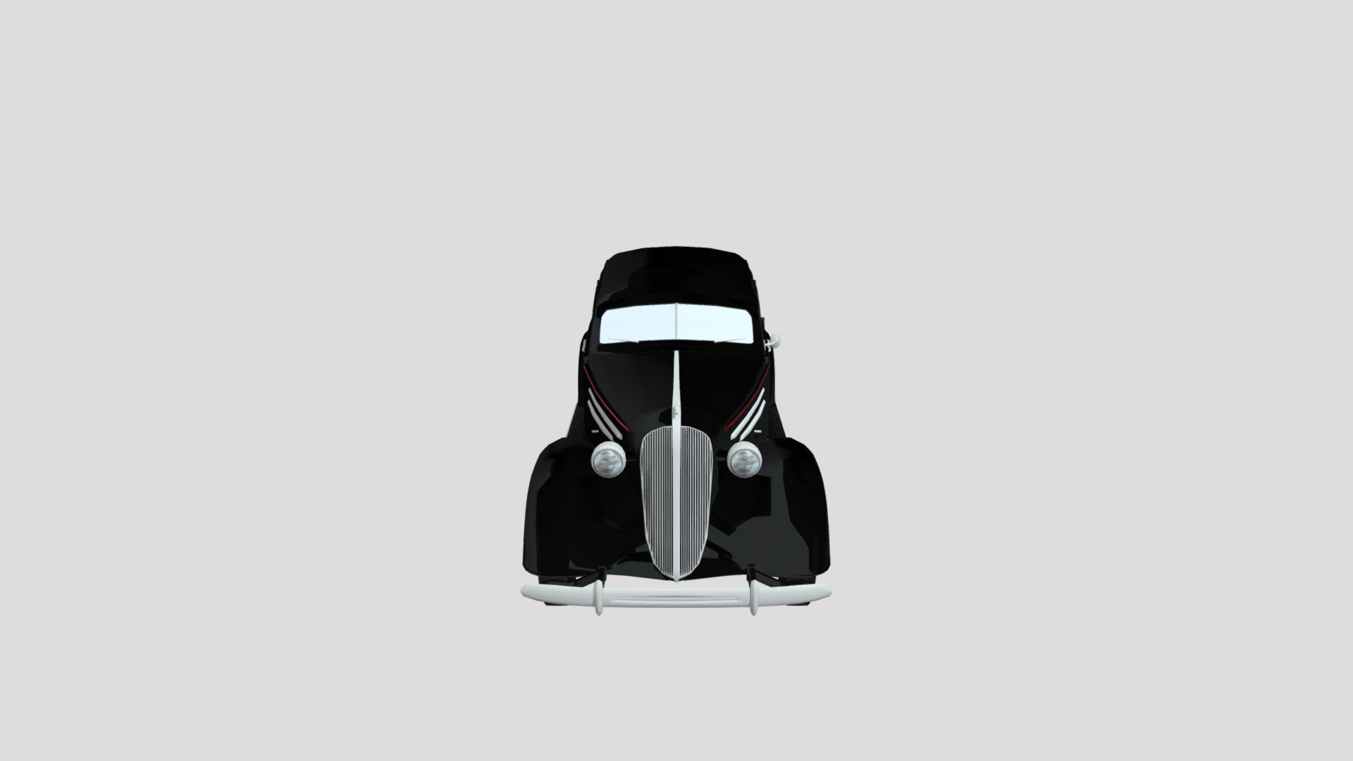 Old car lowpoly