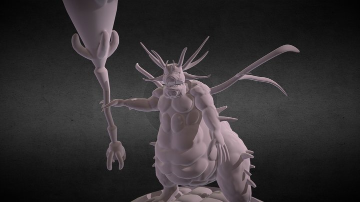 Asylum Demon from Dark Souls