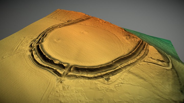 Norton Camp, Shropshire (UK) – Free 3D Model STL